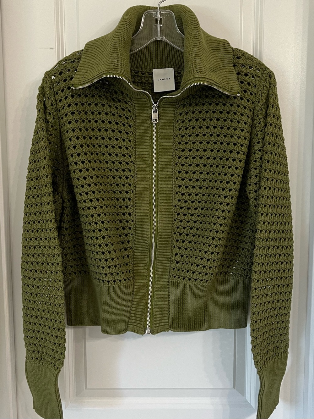 Varley Eloise Full zip knit sweater cardigan - Picture 2 of 5